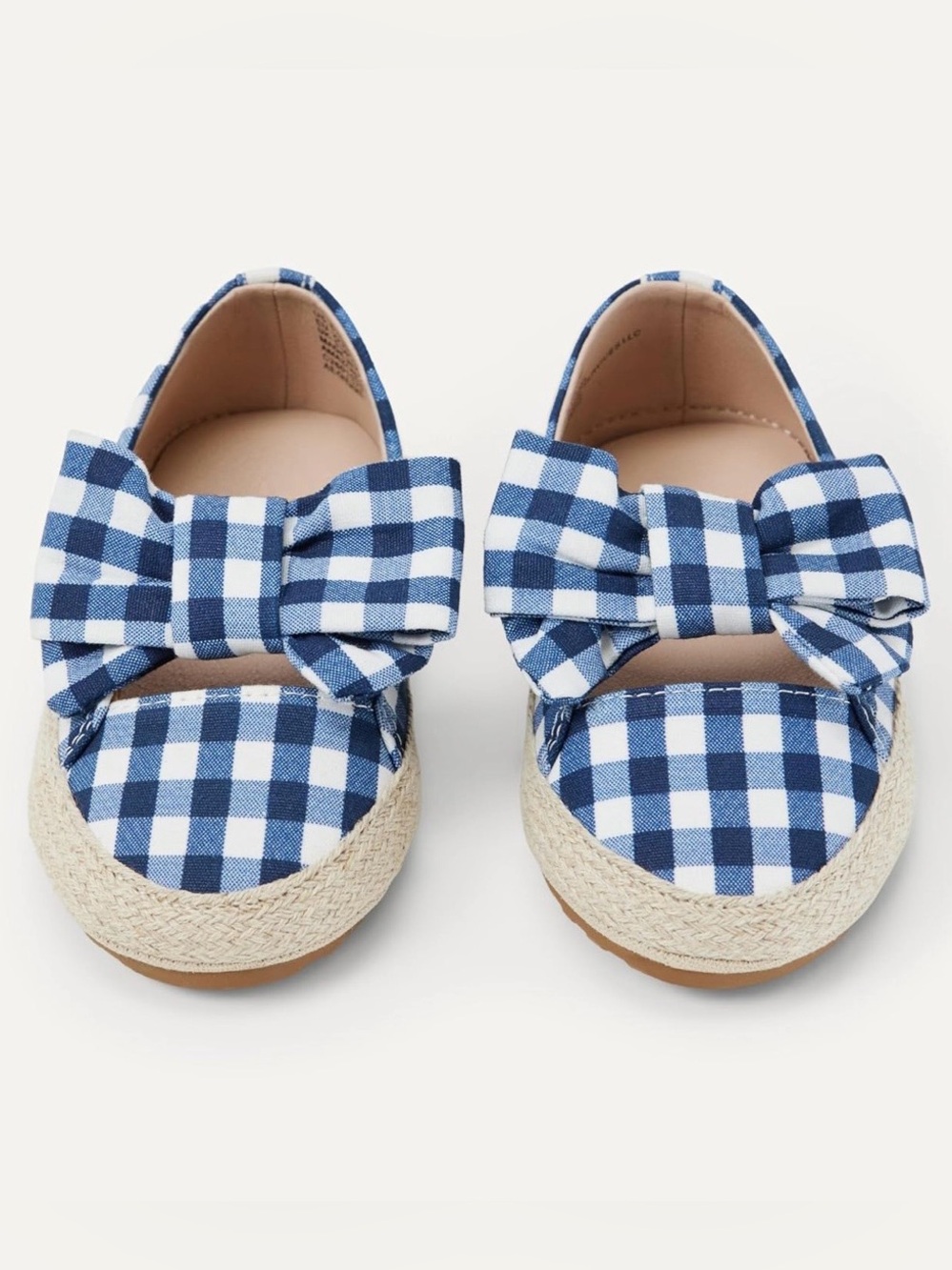 Amazon Essentials x Sofia Grainge Toddler Girls' Cotton Espadrilles with Bow T8